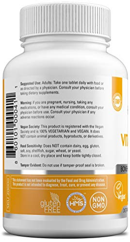 Foto 4 pulgar | Suplemento Hayat De Vitamina D2, 2400 Ui, Vegano, 120 Comprimidos (paquete De 2) - Venta Internacional.