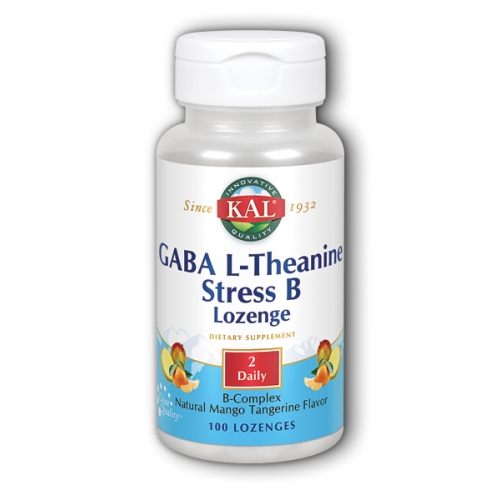 Foto 1 | Suplemento Kal Gaba L-teanina Stress B, 100 Pastillas, 2 Veces - Venta Internacional.