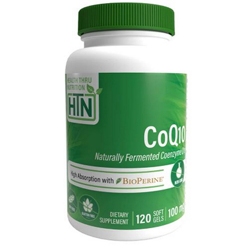 Foto 2 pulgar | Suplemento Health Thru Nutrition Coq10 Con Bioperine 120 Soft - Venta Internacional.