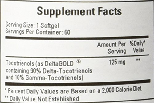 Foto 3 pulgar | Suplemento: Fórmulas Ecológicas: Achiote Y Tocotrienoles 125 Mg 60 - Venta Internacional.