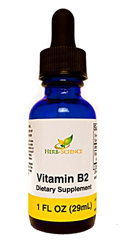 Suplemento De Vitamina B2 Herb-science Riboflavina 6,5 Mg 30 Ml - Venta Internacional.