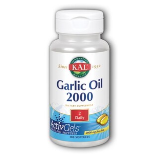 Foto 1 | Suplemento Kal Garlic Oil 1500 100 Cápsulas Blandas (paquete De 2) - Venta Internacional.