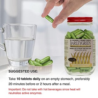 Foto 5 | Suplemento Barleygreen Premium Capplets Con Algas Marinas Y Arroz Integral - Venta Internacional.