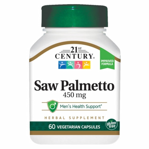 Foto 2 pulgar | Suplemento 21st Century Saw Palmetto, 60 Cápsulas Vegetales - Venta Internacional.