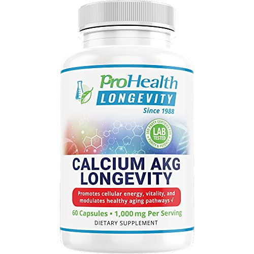 Foto 2 pulgar | Suplemento Prohealth Longevity Calcium Akg 1000 Mg 60 Cápsulas - Venta Internacional.