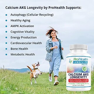 Foto 6 | Suplemento Prohealth Longevity Calcium Akg 1000 Mg 60 Cápsulas - Venta Internacional.
