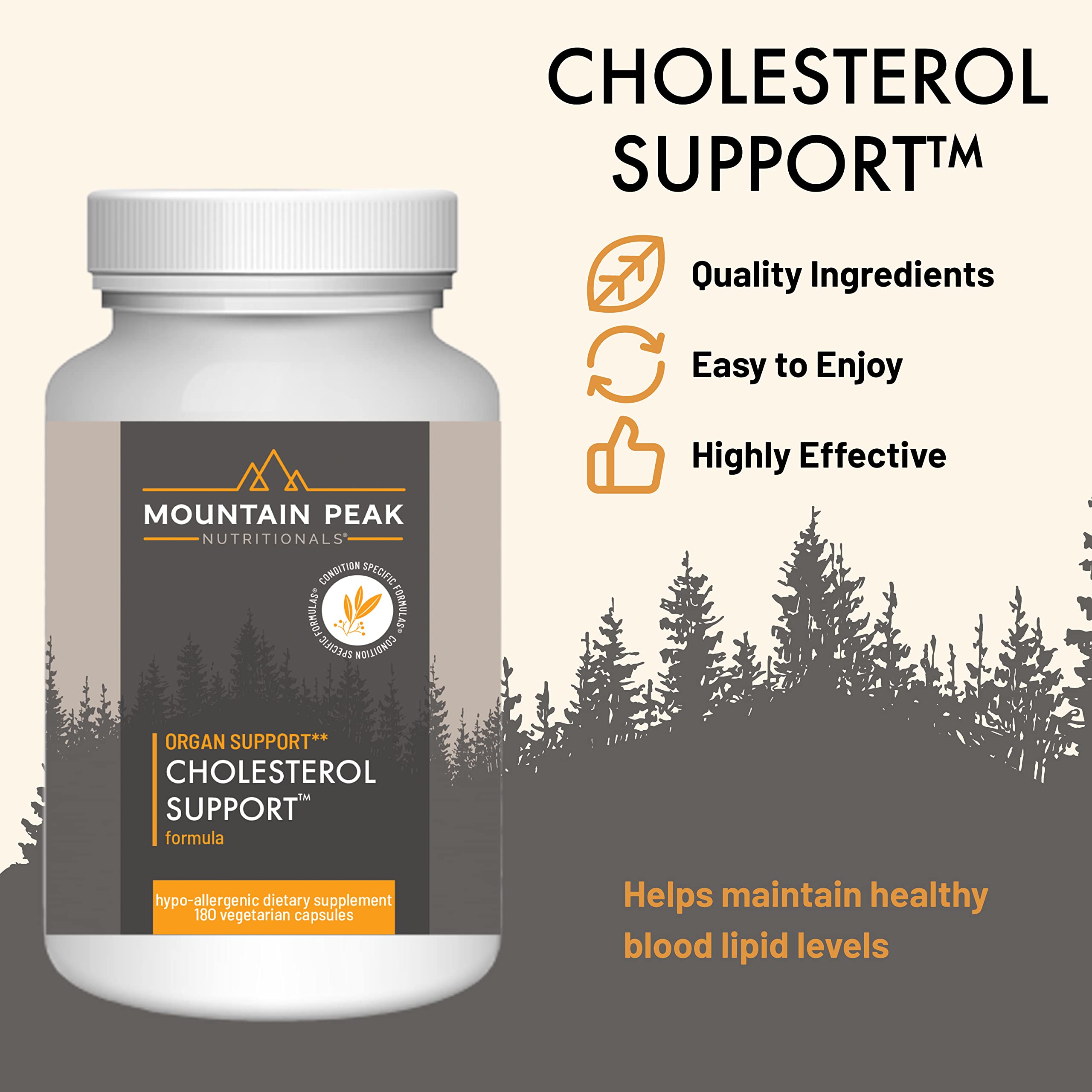 Foto 4 pulgar | Suplemento De Apoyo Al Colesterol De Mountain Peak Nutritionals - Venta Internacional.