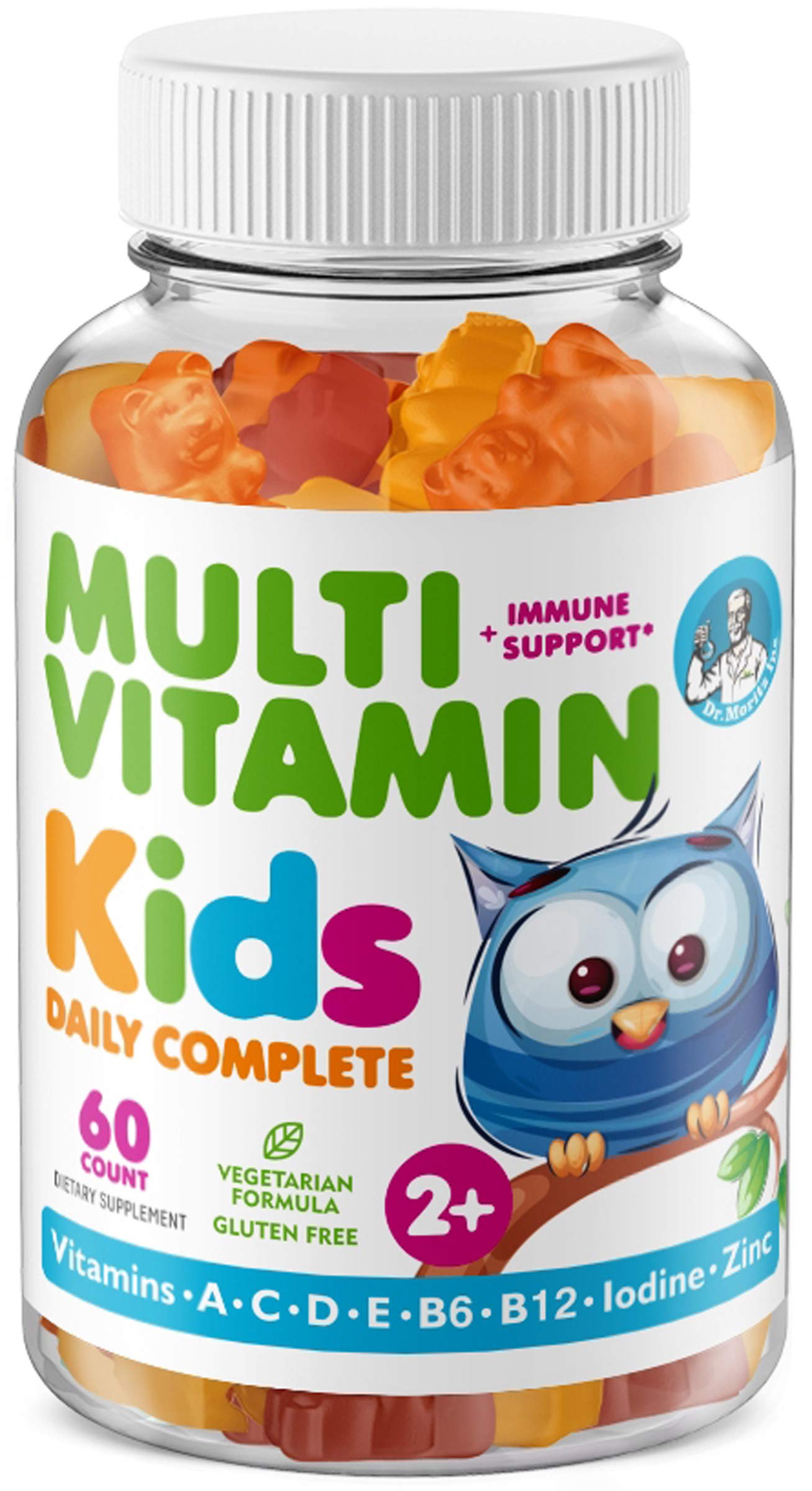 Gomitas Multivitamínicas Dr. Moritz Kids 2+ Years, 60 Unidades - Venta Internacional.