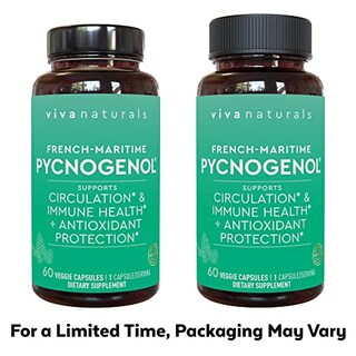 Foto 2 | Suplemento Viva Naturals Pycnogenol 100 Mg French Maritime Pi - Venta Internacional.