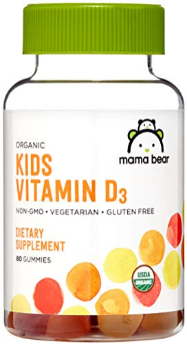 Foto 2 pulgar | Gomitas De Vitamina D3 Mama Bear Organic 25 Mcg (1000 Ui) 80 Unidades - Venta Internacional.