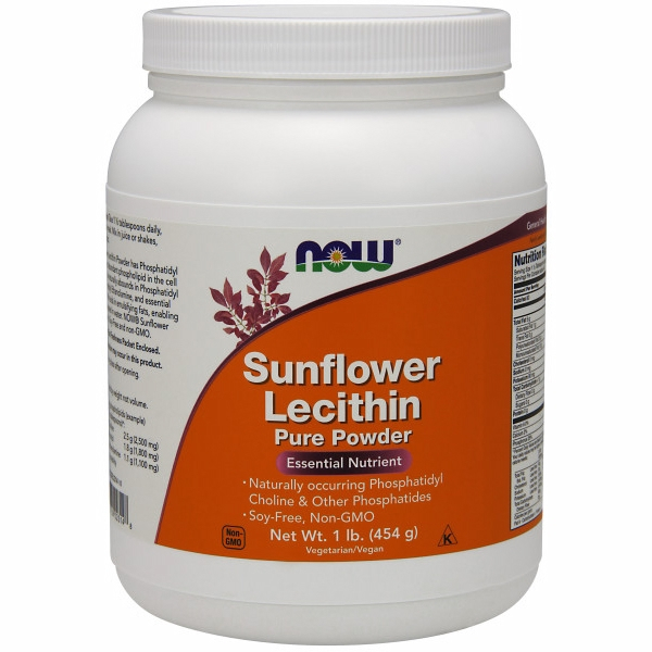 Foto 2 pulgar | Lecitina De Girasol Pura En Polvo Supplement Now Foods 454 G X 2 - Venta Internacional