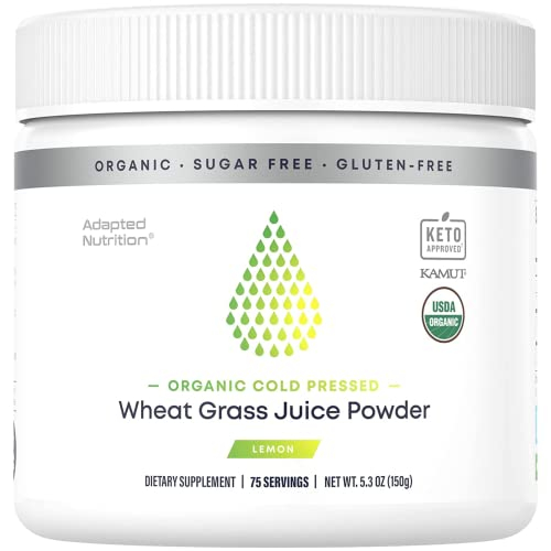 Foto 1 | Jugo De Pasto De Trigo En Polvo Adapted Nutrition Kamut 75 Porciones - Venta Internacional.