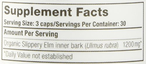 Foto 5 pulgar | Cápsulas Supplement Wild Harvest Slippery Elm De Oregon, 90 Unidades - Venta Internacional.