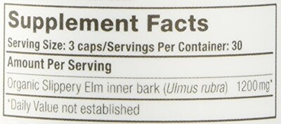 Foto 4 | Cápsulas Supplement Wild Harvest Slippery Elm De Oregon, 90 Unidades - Venta Internacional.