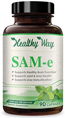 Foto 2 pulgar | Suplemento Healthywayrx Sam-e 1500 Mg 90 Cápsulas - Venta Internacional.