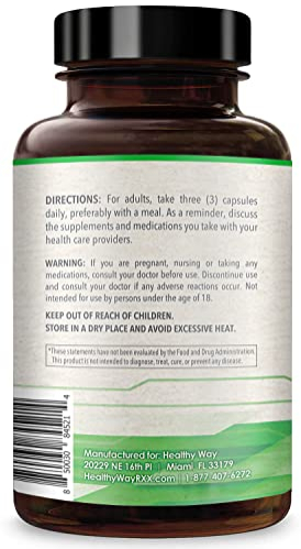 Foto 4 pulgar | Suplemento Healthywayrx Sam-e 1500 Mg 90 Cápsulas - Venta Internacional.
