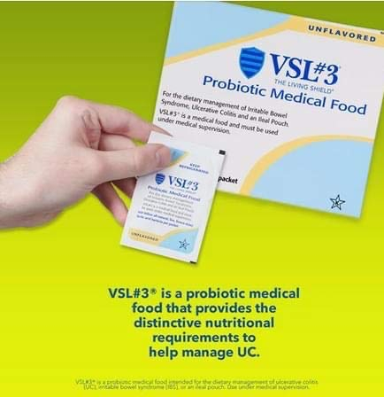 Foto 4 pulgar | Alimento Médico Probiótico Vsl #3 Para La Colitis Ulcerosa, 2 Cajas - Venta Internacional.