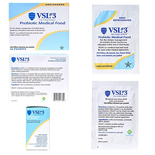 Foto 6 pulgar | Alimento Médico Probiótico Vsl #3 Para La Colitis Ulcerosa, 2 Cajas - Venta Internacional.
