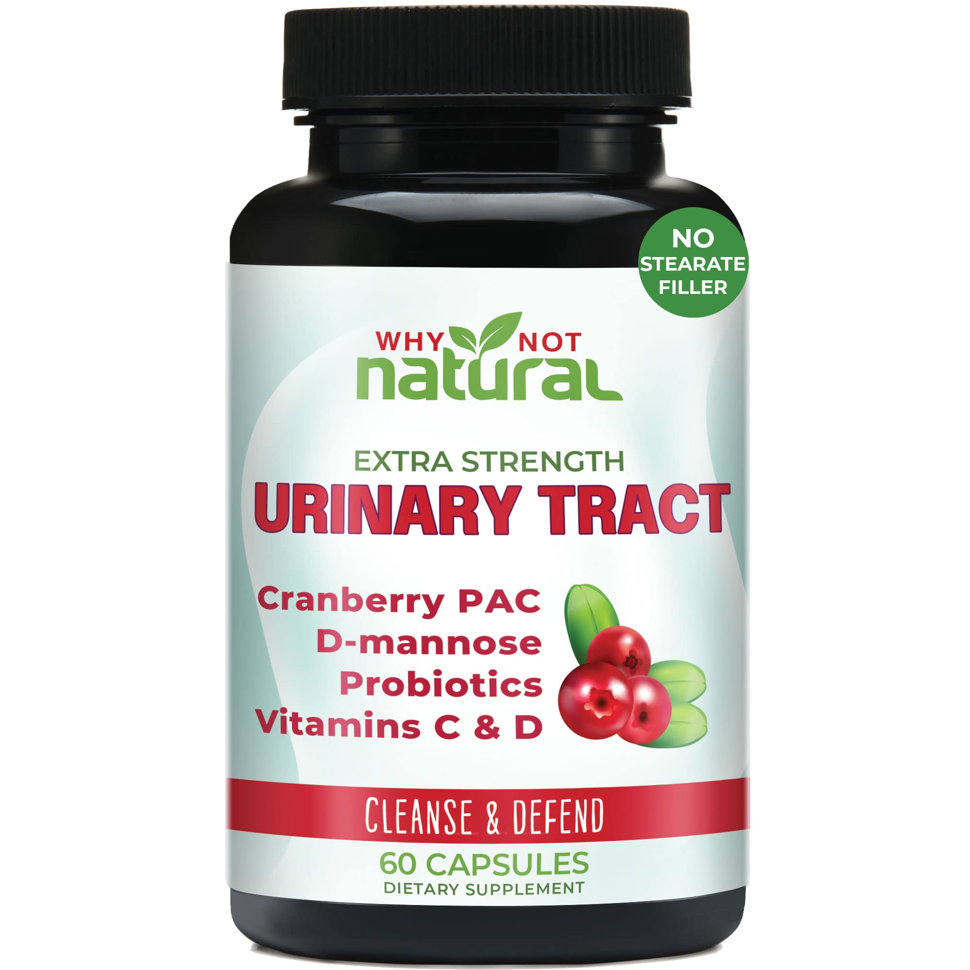 Foto 2 pulgar | Píldoras Para Infecciones Urinarias Why Not Natural 5 En 1 Con Manosa D, Cranberry P - Venta Internacional.
