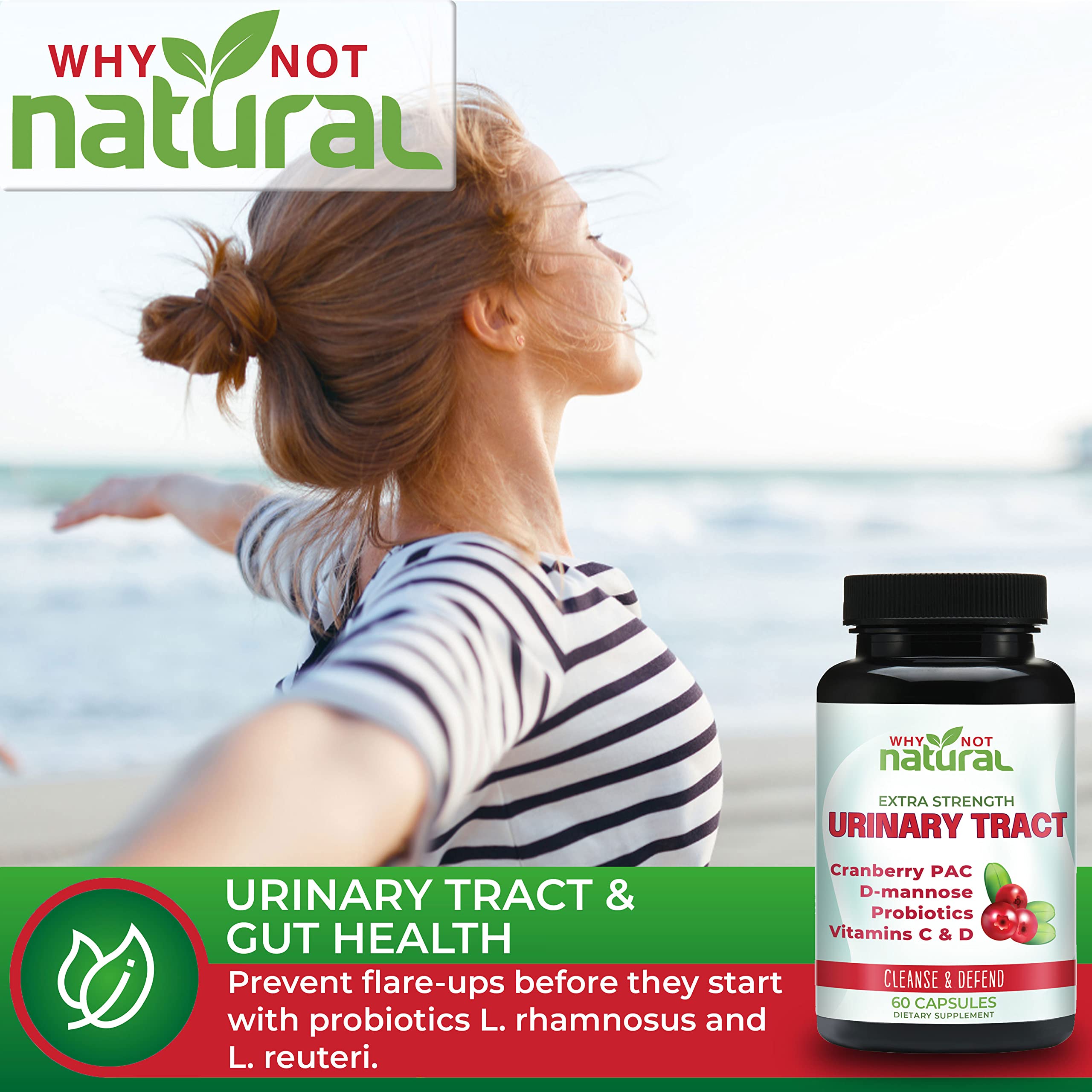 Foto 6 pulgar | Píldoras Para Infecciones Urinarias Why Not Natural 5 En 1 Con Manosa D, Cranberry P - Venta Internacional.