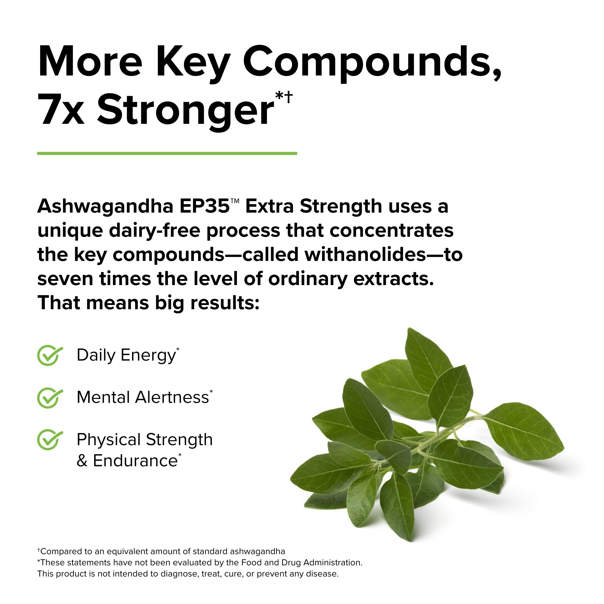 Foto 5 pulgar | Suplemento Terry Naturally Ashwagandha Ep35 Extra Strength - Venta Internacional.