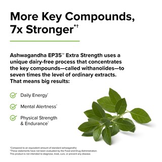 Foto 4 | Suplemento Terry Naturally Ashwagandha Ep35 Extra Strength - Venta Internacional.