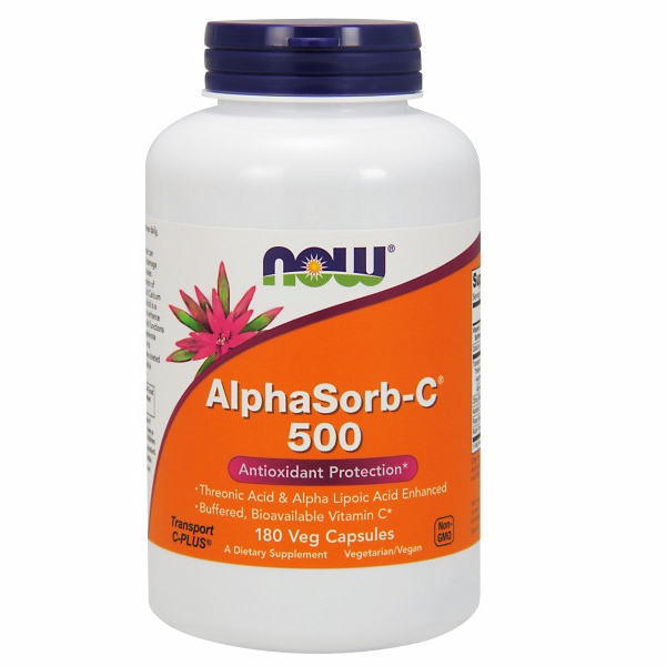 Foto 2 pulgar | Supplement Now Foods Alphasorb-c 180 Vcaps (paquete De 2) - Venta Internacional.