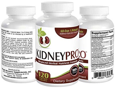 Foto 7 | Suplemento Elevate Recovery Kidney-pro Total Kidney-support - Venta Internacional.
