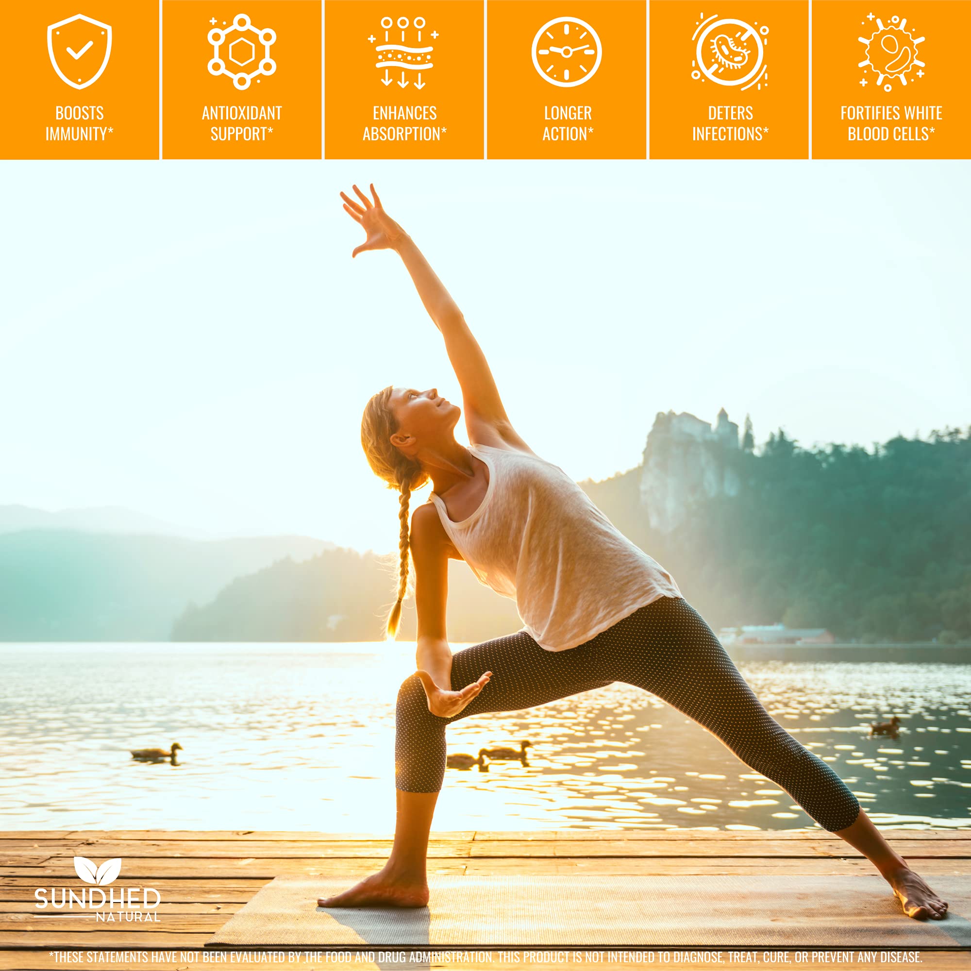 Foto 5 pulgar | Suplemento De Vitamina C Liposomal Pura Y Natural De Sundhed, 1200 Mg - Venta Internacional.