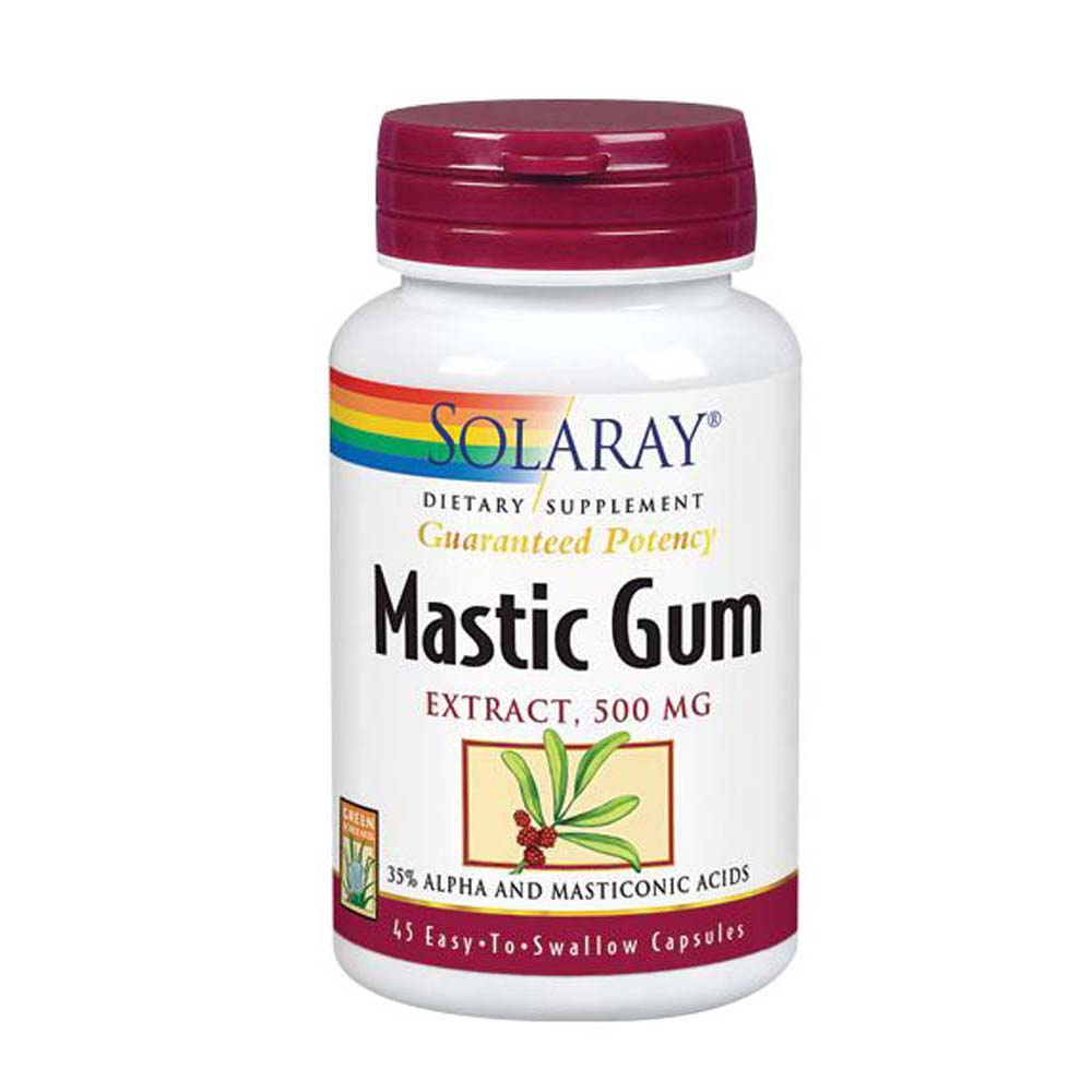 Suplemento De Extracto De Goma De Mastica Solaray, 45 Cápsulas (paquete De 2) - Venta Internacional.