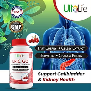 Foto 5 | Suplemento De Apoyo Para La Limpieza Con Ácido Úrico #1 Uric Go Ultalife - Venta Internacional.