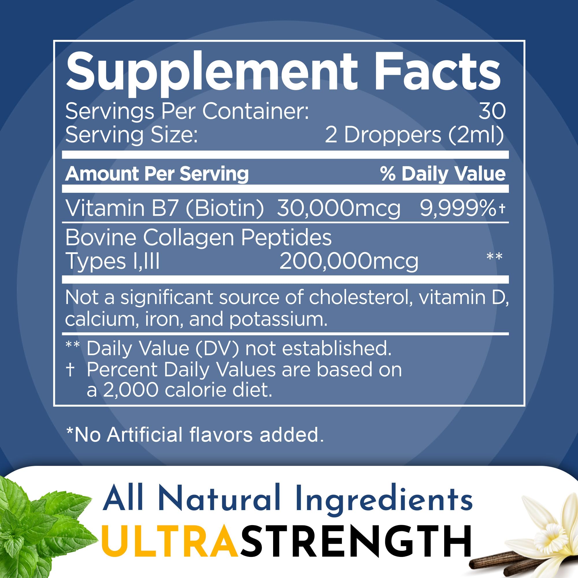 Foto 3 pulgar | Colágeno Líquido Liquid Naturals Ultrarresistente, 60 Ml Con Bioti - Venta Internacional.