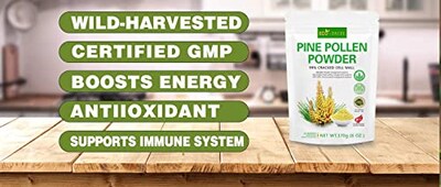 Foto 7 | Polen De Pino En Polvo Eco-taste Pinus Tabuliformis 180 Ml 99% Cr - Venta Internacional.