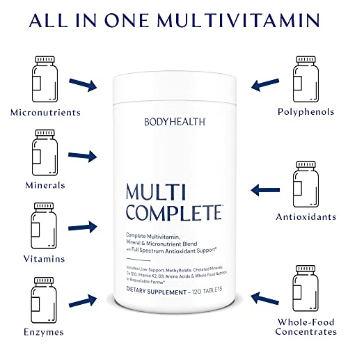 Foto 6 pulgar | Suplemento Bodyhealth Multi Complete 120 Comprimidos - Venta Internacional.