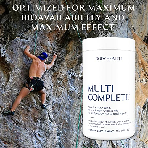 Foto 7 | Suplemento Bodyhealth Multi Complete 120 Comprimidos - Venta Internacional.