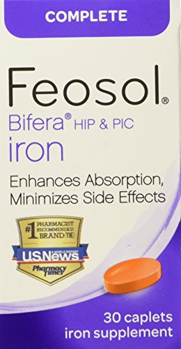 Foto 1 | Suplemento De Hierro Feosol Complete Con Bifera 30 Cápsulas (x3) - Venta Internacional.