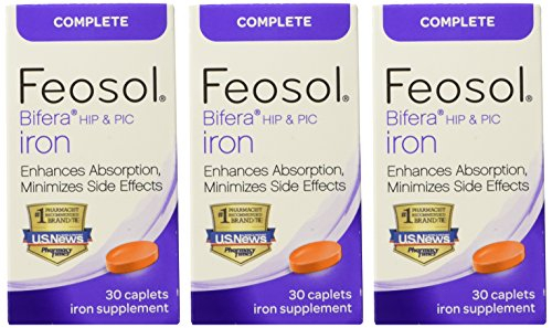 Foto 6 | Suplemento De Hierro Feosol Complete Con Bifera 30 Cápsulas (x3) - Venta Internacional.