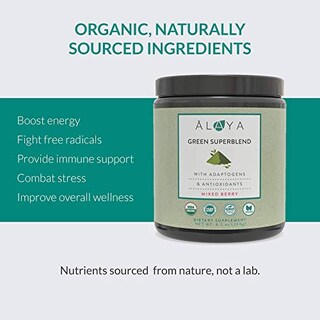Foto 7 | Suplemento Alaya Organic Super Greens Powder 30 Porciones - Venta Internacional