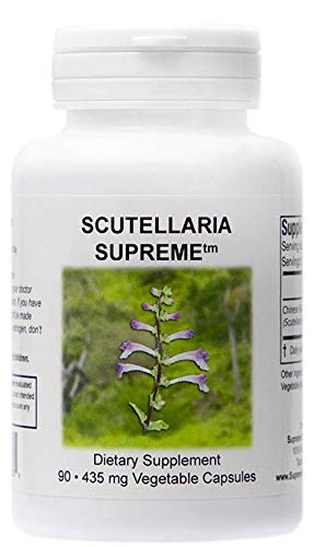 Foto 2 pulgar | Supreme Nutrition Scutellaria Supreme Chinese Skullcap Capsu - Venta Internacional.