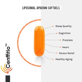 Foto 5 | Suplemento Cenffitio Apigenina Liposomal 500 mg - Venta Internacional
