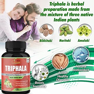 Foto 5 | Suplementos Orgánicos De Cadane Triphala, Cápsulas, 3000 Mg, 120 Cápsulas - Venta Internacional.