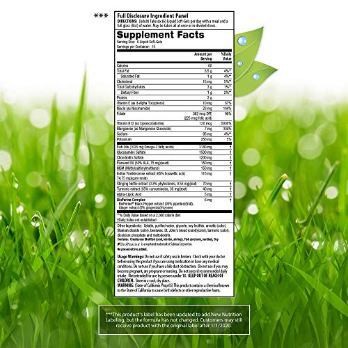 Foto 2 | Suplemento Irwin Naturals 3 En 1 Joint Formula 90 Cápsulas Blandas - Venta Internacional.