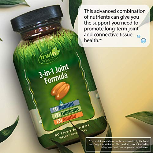 Foto 6 pulgar | Suplemento Irwin Naturals 3 En 1 Joint Formula 90 Cápsulas Blandas - Venta Internacional.