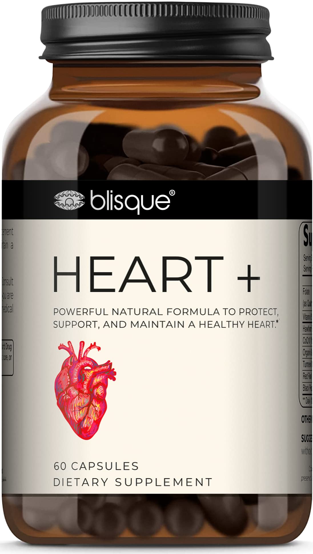 Foto 2 pulgar | Supplement Blisque Natural Blood Pressure Support Heart - Venta Internacional.