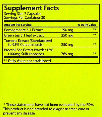 Foto 5 pulgar | Suplemento Matrix Nutrients Pomi 10x 60 Cápsulas Veganas - Venta Internacional.