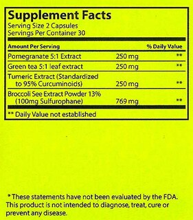 Foto 4 | Suplemento Matrix Nutrients Pomi 10x 60 Cápsulas Veganas - Venta Internacional.