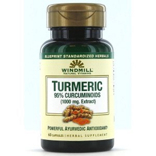 Suplemento Windmill Health, Cúrcuma Y Curcumina, 60 Cápsulas X4 - Venta Internacional.