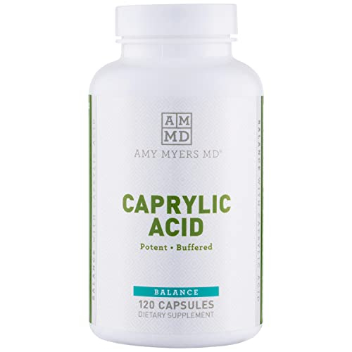 Foto 2 pulgar | Suplemento De Ácido Caprílico De La Dra. Amy Myers, 800 Mg, 120 Cápsulas Veganas - Venta Internacional.
