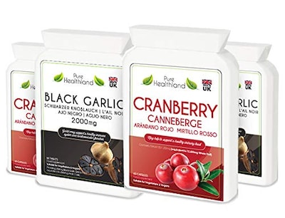Foto 7 | Píldoras De Suplemento Pure Healthland Black Garlic 2000 Mg 1 Botella - Venta Internacional.