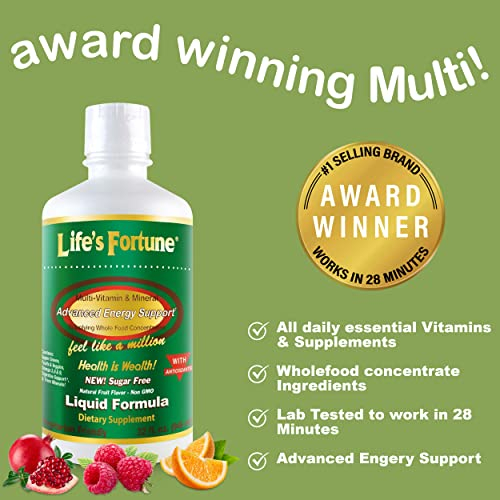 Foto 5 pulgar | Líquido Multivitamínico Life's Fortune Whole Food 32 Fl.oz - Venta Internacional.